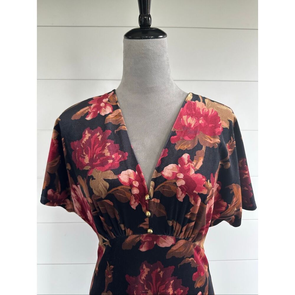 Super Natural by Secret Mission Kennedy Midi Dress Size S NWT - Picture 7 of 13